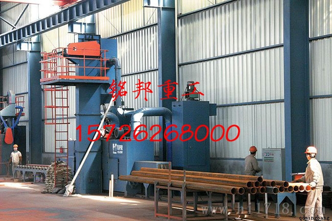 小型钢管外壁喷砂设备 小型钢管外壁喷砂设备