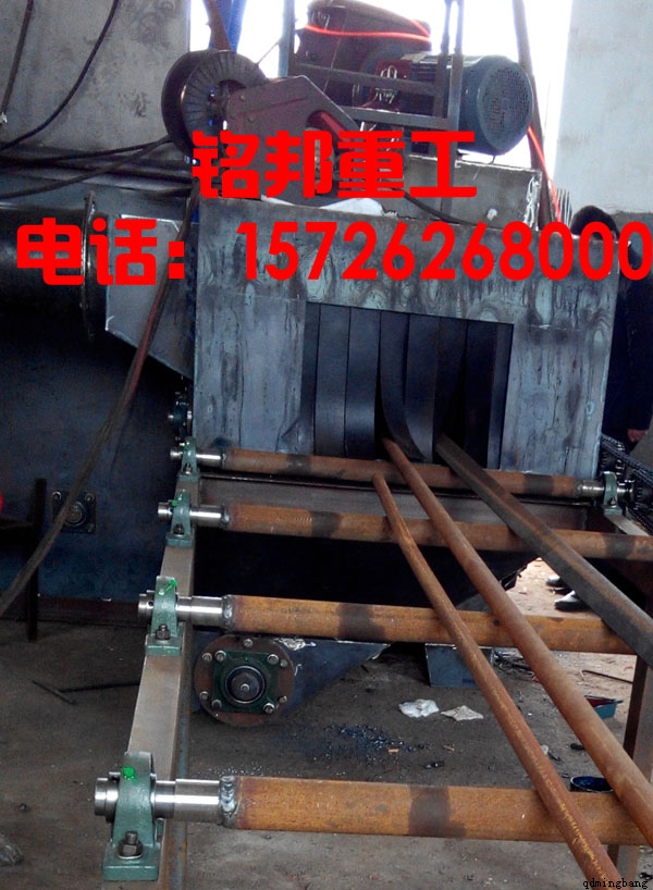 钢筋除锈设备客户安装调试现场 钢筋除锈设备客户安装调试现场