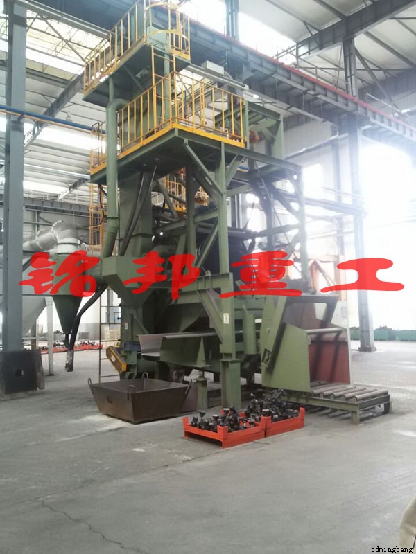 摇摆滚筒式抛丸机使用现场图 摇摆滚筒式抛丸机使用现场图